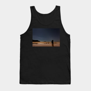 Helvetia Wreck and Worms Head, Rhossili Bay, Gower, Wales ` Tank Top